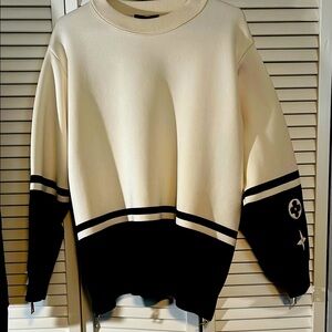 Black and White Sweater